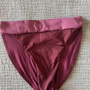 Left On Friday Two-Tone Pink & Berry Bikini Bottom